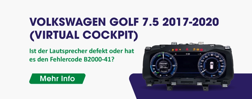 Volkswagen Golf 7.5 2017-2020 (Virtual cockpit)