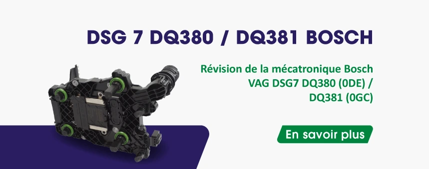 DSG 7 DQ380 / DQ381 Bosch (0DE / 0GC)