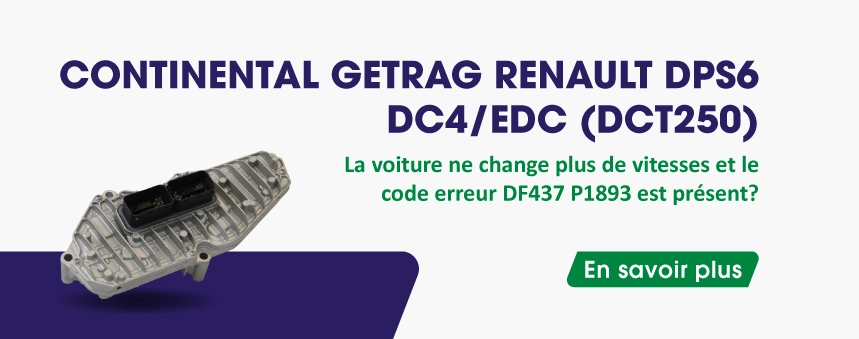 Continental Getrag Renault DPS6 DC4/EDC (DCT250)