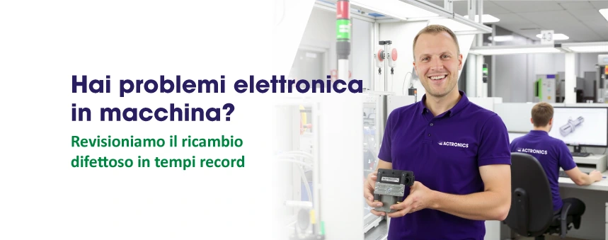Hai problemi elettronica in macchina