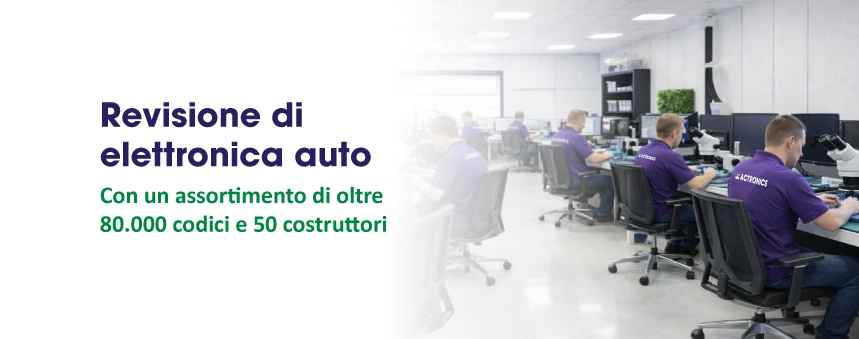 Revisione di elettronica auto