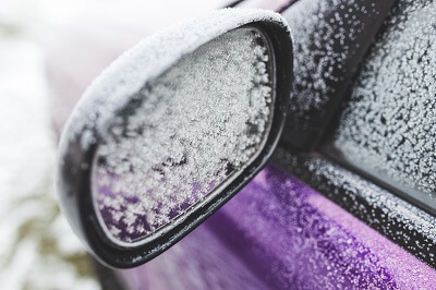 snöig-bilspegel