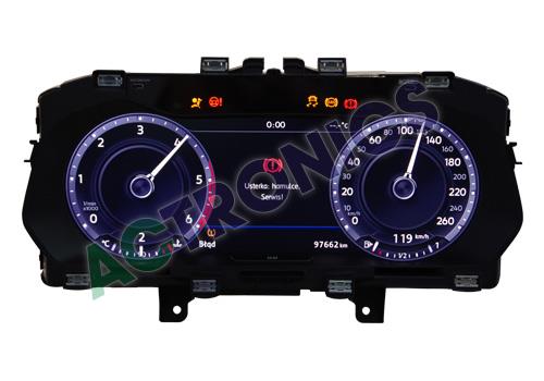 Display LCD Cruscotto Per Audi A4 B6 B7 2002-2008 - Schermo Sostitutivo Con Connessione FPC