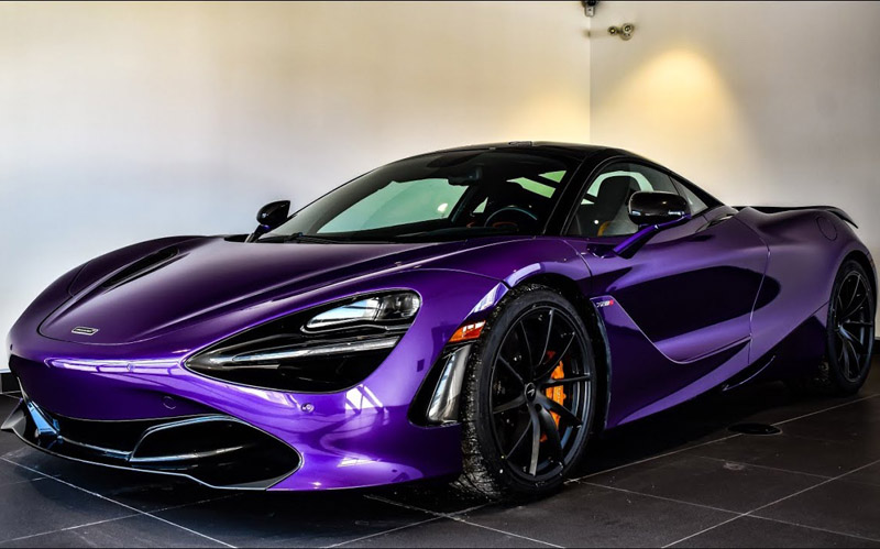 Expensive Purple Cars